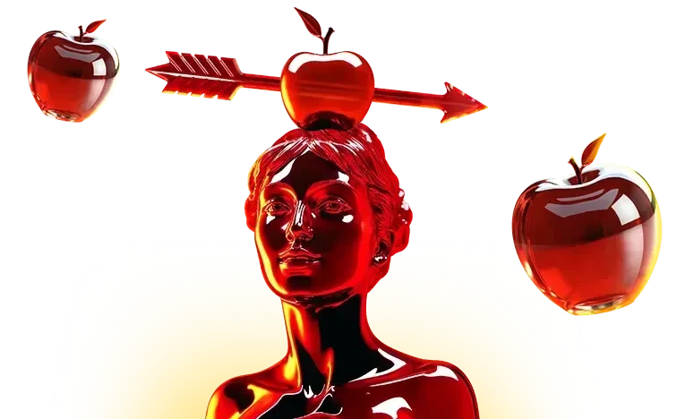Röd FieryPlay Quest-figur